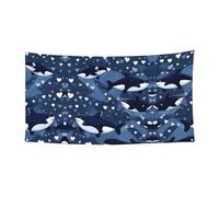 WZYCWB Drapeau à suspendre pour décoration d'événement ou de fête - 70 x 35 cm - Pour intérieur et extérieur