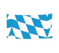WZYCWB Drapeau bavarois imprimé pour décoration d'événement de fête, 70 x 35 cm, bannière à suspendre pour intérieur et extérieur