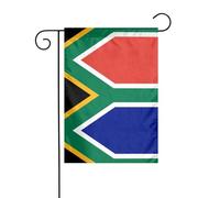 WZYCWB Drapeau d'Afrique du Sud - Drapeaux décoratifs de jardin imprimés - Imperméables - Petits drapeaux d'extérieur - Décoration d'ambiance festive