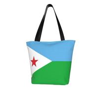 WZYCWB Drapeau de Djibouti Sac à main à bandoulière tendance pour femme Convient pour le week-end Voyage shopping Sac à bandoulière