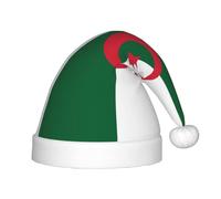 WZYCWB Drapeau de l'Algérie Nouvel An Fête Enfant Chapeau de Noël Evénement Scène de Vacances Scène de Fête de Vacances Mode Enfant Chapeau de Noël