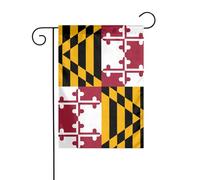 WZYCWB Drapeau de l'État du Maryland - 30,5 x 45,7 cm - Drapeaux décoratifs à suspendre pour jardin