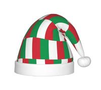 WZYCWB Drapeau de l'Italie Chapeau de fête pour enfants Chapeau de Noël Événement de Noël Scène de fête de vacances Mode pour enfants Chapeau de Noël