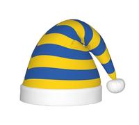WZYCWB Drapeau de l'Ukraine Chapeau de fête pour enfants Nouvel An Événement de Noël Scène de fête de vacances Mode pour enfants Chapeau de Noël