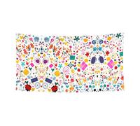 WZYCWB Drapeau imprimé « Happy Birthday » - Décoration de fête - 70 x 35 cm - Pour intérieur et extérieur