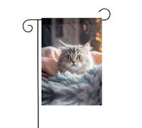 WZYCWB Drapeaux de jardin Tom Thumb - 30,5 x 45,7 cm, drapeaux décoratifs de jardin suspendus