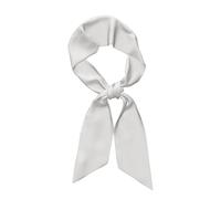 WZYCWB Écharpe en soie imprimée beige 119,1 x 7,9 cm, châle léger, doux et chaud