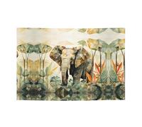 WZYCWB Éléphants forts. Bannière de fête pour anniversaire, chants de Noël, remise de diplôme, anniversaire