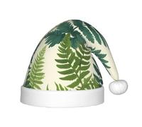 WZYCWB Encyclopédie des fougères chapeaux de Noël à motifs pour enfants, chapeaux pointus mignons, décorations de fête de Noël et cadeaux pour réunions de famille