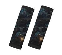 WZYCWB Future Robot Imprimé Valise Poignée Cover Résistant à l'usure Trolley Cover Indispensable pour Voyage