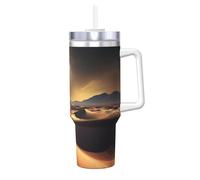 WZYCWB Gobelet à glace tendance imprimé désert du Sahara - Super tasse d'isolation thermique et froide, un incontournable pour les voyages en plein air et le sport