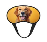 WZYCWB Golden Retriever Masque de sommeil imprimé couverture complète soulage la fatigue oculaire