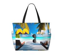 WZYCWB Grand sac de voyage avec fermeture éclair pour les vacances aux Maldives