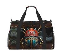 WZYCWB Grand sac de voyage portable pour le week-end, le fitness, le yoga, le fitness et d'autres scénarios, Coléoptère coloré, Taille unique