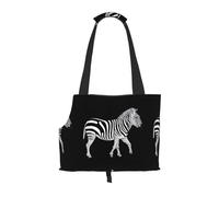 WZYCWB Grassland Zebra Sac de voyage léger pour chats et sac à bandoulière respirant pour petit chien pour un transport facile