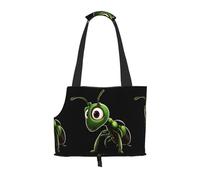 WZYCWB Green Ant Sac à bandoulière léger et respirant pour petit animal de compagnie Imprimé fourmi