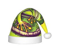 WZYCWB Grenouille dans un étang Chapeau de fête du Nouvel An pour enfants, événement de Noël, spectacle, scène de vacances, fête, chapeau de Noël tendance pour enfants