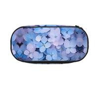 WZYCWB Hortensia Trousse à crayons grande capacité - Boîte de rangement multifonctionnelle, portable et durable pour fournitures de bureau et scolaires, Noir , Taille unique, Trousse de beauté