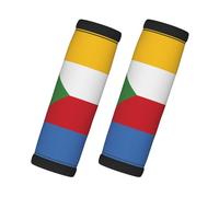 WZYCWB Housse de chariot imprimée drapeau des Comores - Accessoires de bagage, un compagnon de voyage confortable