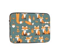 WZYCWB Housse pour ordinateur portable 10" Yellow Fox compatible avec les ordinateurs portables de 10 à 17". Un accessoire léger, portable et élégant.
