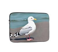 WZYCWB Housse pour ordinateur portable 15" Motif mouette mignonne compatible avec les ordinateurs portables de 10 à 17". Un accessoire léger, portable et élégant.