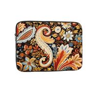 WZYCWB Housse pour ordinateur portable de 12" à motif jaune compatible avec les ordinateurs portables de 10 à 17". Un accessoire léger, portable et élégant.
