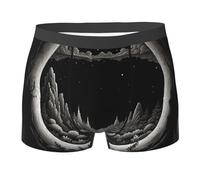 WZYCWB Illustration Dream Core Boxer imprimé pour homme - Slip respirant et à séchage rapide, multiple (S-XXL), noir, Large