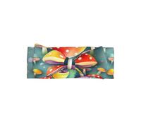 WZYCWB Joli bandeau en forme de champignons colorés pour enfants, accessoires pour cheveux de 0 à 6 mois, nœuds pour les nouveau-nés, les nourrissons, les tout-petits