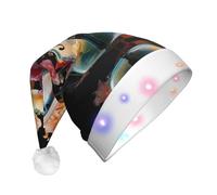 WZYCWB Joli chapeau de fête à LED pour adulte, décoration de fête de vacances