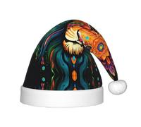 WZYCWB Joli chapeau de fête de Noël à motif de lion, cadeau d'activités de classe pour enfants, accessoire de décoration de Noël