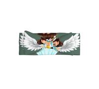 WZYCWB Joli petit ange nœud serre-tête pour enfants, accessoires de cheveux élastiques pour les cheveux de 0 à 6 mois, nœuds pour les nouveau-nés, les nourrissons, les tout-petits