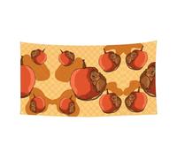 WZYCWB Joli petit hamster imprimé pour décoration d'événement de fête, 70 x 35 cm, bannière à suspendre pour intérieur et extérieur