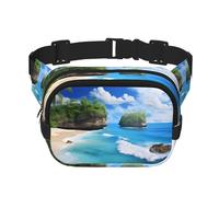 WZYCWB Joli sac banane pour sports de plage, sac à bandoulière tendance et tendance, petit sac de voyage léger