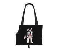 WZYCWB Joli sac de voyage léger Husky pour chats et sac à bandoulière respirant pour petit chien pour un transport facile