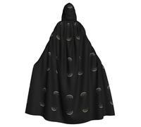 WZYCWB Jolie cape à capuche imprimée hérisson adaptée pour un bal masqué, une fête d'Halloween, un cosplay