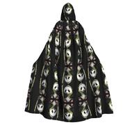 WZYCWB Jolie cape à capuche imprimée panda géant adaptée pour bal masqué, fête d'Halloween, accessoires de cosplay