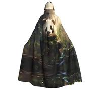 WZYCWB Jolie cape à capuche pour adulte - Parfaite pour les fêtes d'Halloween, le cosplay, les spectacles sur scène et les réunions à thème.