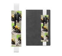 WZYCWB Jolies pochettes à crayons en PVC avec bandes élastiques et marque-pages sont le meilleur choix de cadeau.