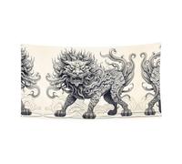 WZYCWB Kirin Line Bannière de décoration de fête adaptée pour les fêtes d'anniversaire ou les décorations de vacances