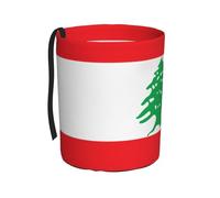 WZYCWB La poubelle de voiture suspendue Drapeau du Liban convient à de nombreux types de voitures. Elle est pratique et pratique, et est tout simplement le partenaire idéal pour la conduite.