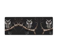 WZYCWB Late Night Owl Tapis de souris de jeu 30 x 80 cm pour ordinateurs portables et environnements de bureau