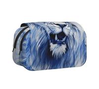 WZYCWB Le lion majestueux. Trousse portable idéale pour organiser les stylos au bureau ou ranger des pinceaux de maquillage