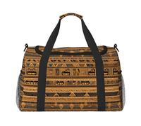 WZYCWB Le sac de voyage Deep Ocean pour le week-end, le fitness, le yoga convient pour le fitness et d'autres scénarios, Fresques égyptiennes, Taille unique