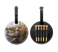 WZYCWB Leisurely Mallard Duck Sac de rangement pour tees de golf avec boucle de suspension