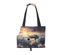 WZYCWB Les avions sont en plein essor. Sac de voyage léger pour chats et sac à bandoulière respirant pour petit chien pour un transport facile