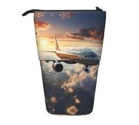 WZYCWB Les avions sont en train de monter en flèche. Porte-stylo rétractable pour une utilisation comme simple trousse de maquillage, portefeuille, etc.