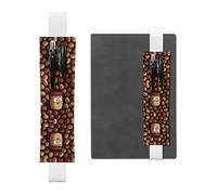 WZYCWB Les jolies pochettes à crayons en PVC avec des bandes élastiques et des marque-pages sont le meilleur choix de cadeau.