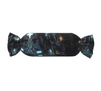 WZYCWB Les oreillers cylindriques Future Robot sont parfaits pour les vols long-courriers, les siestes au bureau et la relaxation à la maison.