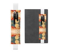 WZYCWB Les pochettes à crayons Desert Diary, les porte-stylos en PVC et les porte-stylos avec bandes élastiques et marque-pages sont le meilleur choix de cadeau.