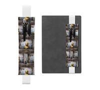 WZYCWB Les pochettes à crayons Duck Doodle Diary, les porte-stylos en PVC et les porte-stylos avec bandes élastiques et marque-pages sont le meilleur choix de cadeau., Blanc, One Size